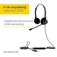 Hoofdtelefoon met microfoon Jabra 2399-829-109 Zwart - thumbnail