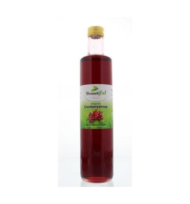 Cranberrysiroop bio