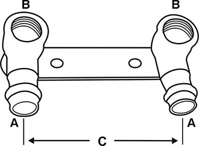 Cornat Perskoppeling Montage-E. 15X1/2X100 - T65761512B Cornat Perskoppeling Montage-E. 15X1/2X100 - T65761512B