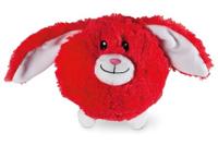 Karlie Moppelchen Haas Flappy, hondenspeelgoed, pluche, roze, 15 x 12 x 14 cm - thumbnail