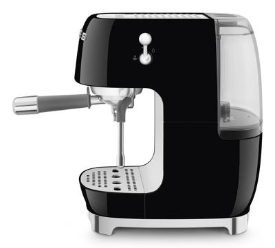 SMEG ECF03BLEU 50's Style Handmatige Espressomachine - Zwart