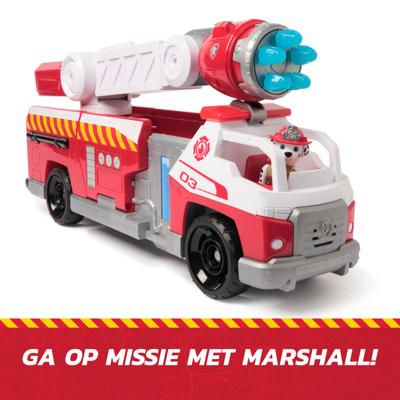 PAW Patrol Brandweerredding Marshall's Brandweerwagen met figuur