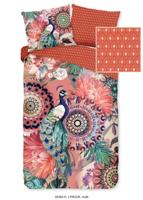 HIP Dekbedovertrek "mandala&apos;s en een pauw" - Multi - (140x200/220 cm) - Katoen Satijn - thumbnail