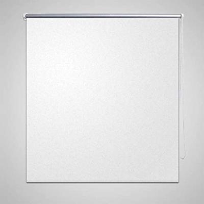 VidaXL Rolgordijn verduisterend 80 x 175 cm wit