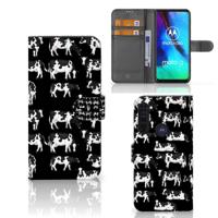 Motorola Moto G Pro | Telefoonhoesje | Met pasjeshouder | Koetjes - thumbnail