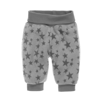 Playshoes Schnizler babybroekje fleece Sterren Grijs-98 Playshoes Schnizler babybroekje fleece Sterren Grijs-98