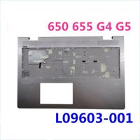 Notebook bezel Palmrest for HP ProBook 650 G4 Silver L09603-001 - thumbnail