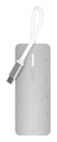 Hub USB Linq Byelements LQ49081PS Wit Grijs - thumbnail