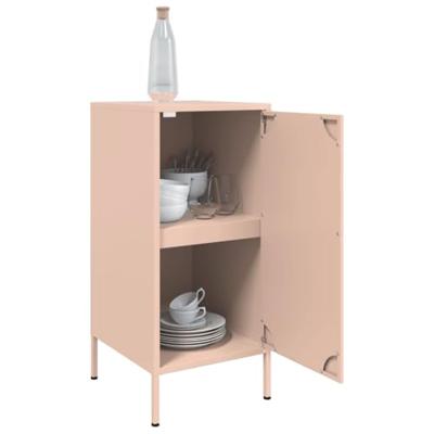 Dressoir 36x39x79 cm koudgewalst staal roze Dressoir 36x39x79 cm koudgewalst staal roze