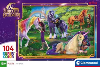 Clementoni puzzel unicorn academy - 104dlg.