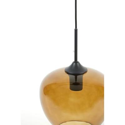 Light & Living Hanglamp 'Mayson' Ø18cm, kleur Bruin