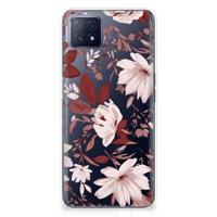 Hoesje maken OPPO A53 5G | OPPO A73 5G Watercolor Flowers - thumbnail