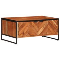 Salontafel 90x55x40 cm massief acaciahout - thumbnail
