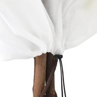 VidaXL Plantenhoezen met trekkoord 12 st 70 g/m² 0,8x0,8 m - thumbnail