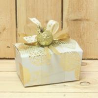 Bonbon doosjes - Chocolade doosje - Kerstbal LAAG kerst - 24 stuks - thumbnail