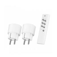KlikAanKlikUit APC2-2300R Draadloze stekkerset met 2 stekkers & afstandsbediening Schakelaar Wit - thumbnail