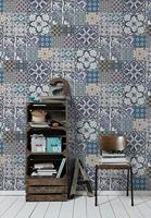 Livingwalls Metropolitan Stories blauw behang | 369232 - thumbnail