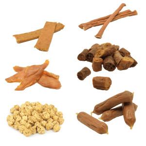 Brekz Natuursnacks gevogelte mixpakket Combipack Brekz Natuursnacks gevogelte mixpakket Combipack
