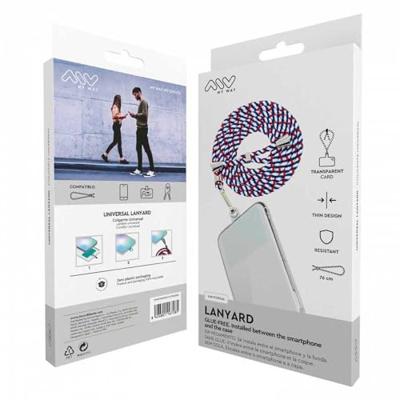 Draagkoord mobiele telefoon Myway Blauw Rood