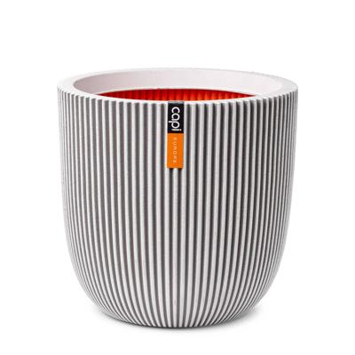 Capi Pot bol groove 35x34cm - Ivoor