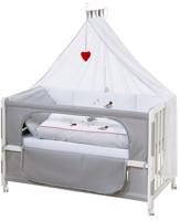 roba Babybed Room Bed 60 x 120 cm (Adam & uil, Wit) - thumbnail