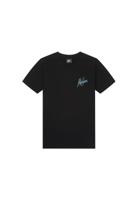 Malelions Junior Split T-Shirt Zwart / Blauw-176 maat 176 - thumbnail