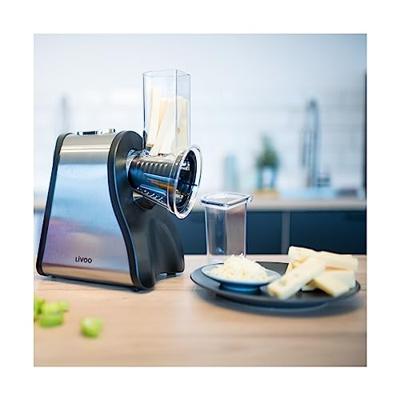 LIVOO DOP192 Multifunctionele elektrische rasp - Zwart en grijs