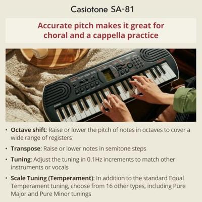 Casio SA-81 mini keyboard - thumbnail