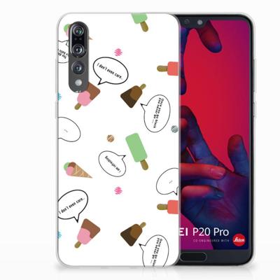 Huawei P20 Pro | Siliconen Case | IJsjes