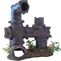 Polyresin ornament buizen 21 cm Gebr de Boon - Gebr de boon - thumbnail