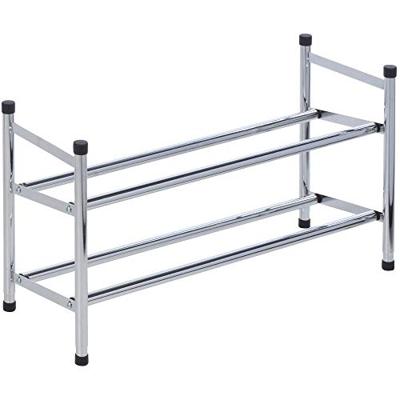 Storage Solutions schoenenrek met 2 lagen (61,5-115)x23x38 cm