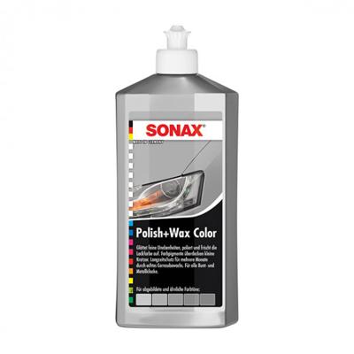 SONAX auto polijstmiddel "polish & wax color nanopro" color polish + wax silver/gray