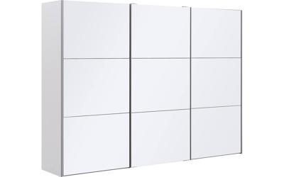 Goossens Kledingkast Easy Storage Sdk, 303 cm breed, 220 cm hoog, 3x 3 paneel glas schuifdeuren Goossens Kledingkast Easy Storage Sdk, 303 cm breed, 220 cm hoog, 3x 3 paneel glas schuifdeuren