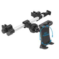 Macally HRMOUNTPRO verstelbare autohoofdsteunhouder voor iPad/tablet met een breedte tot 25,4 cm - ook compatibel met 12,9 inch iPad Pro - Aluminium - Twee standen - thumbnail
