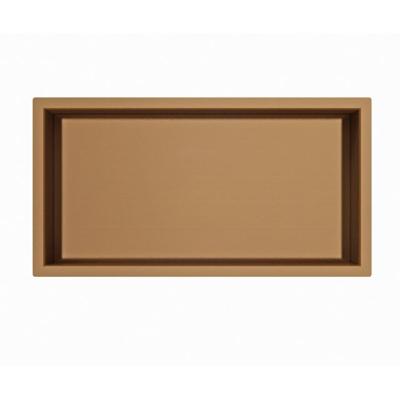 Fortifura Galeria Inbouwnis - 30x60x10cm - Geborsteld Geborsteld koper PVD (Koper) Fortifura Galeria Inbouwnis - 30x60x10cm - Geborsteld Geborsteld koper PVD (Koper)