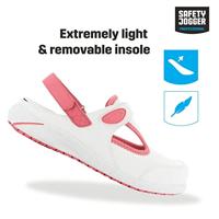 Safety Jogger Carly Sandaal OB | Fuchsia | Maat 35 - 5401033640884 - thumbnail
