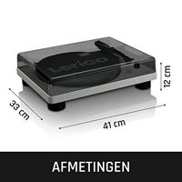 Lenco LS-50 Draaitafel met riemaandrijving Grijs - thumbnail