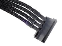 SilverStone Adapter 4-Pin Molex > 4x 15-Pin SATA - thumbnail