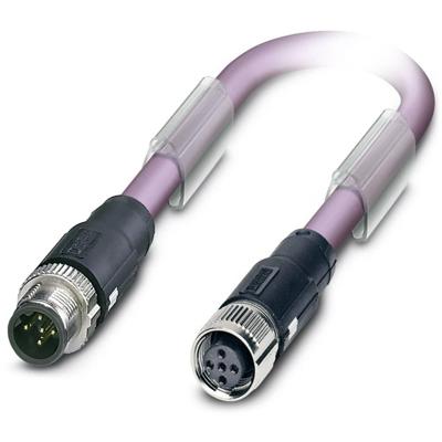 Phoenix Contact 1518274 Sensor/actuator dataconnector, geassembleerd M12 Aantal polen (sensoren): 5 Stekker, recht, Bus, recht 1.00 m 1 stuk(s) Phoenix Contact 1518274 Sensor/actuator dataconnector, geassembleerd M12 Aantal polen (sensoren): 5 Stekker, recht, Bus, recht 1.00 m 1 stuk(s)