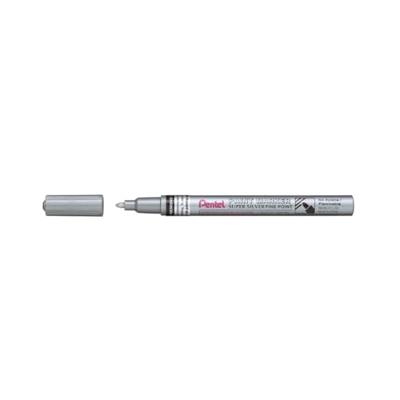 Viltstift pentel msp10 rond 1.5mm zilver | 12 stuks Viltstift pentel msp10 rond 1.5mm zilver | 12 stuks