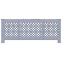 Radiatorombouw 205 cm MDF grijs - thumbnail