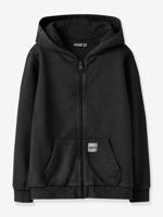 Sweater met rits NKMSVEN jongen NAME IT zwart - thumbnail