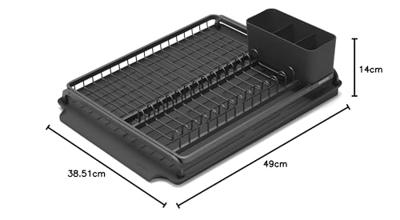 Brabantia afdruiprek dark grey Brabantia afdruiprek dark grey
