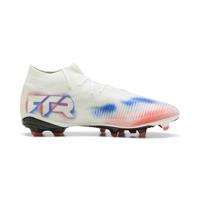 PUMA Future 8 Pro Gras / Kunstgras Voetbalschoenen (MG) Wit Felrood Blauw - thumbnail