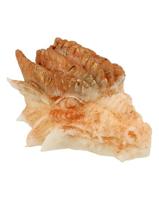 Kristallen Draken Schedel Goud/Wit Orgoniet - 10 cm - thumbnail