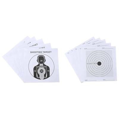 VidaXL Airsoft doel zwart 19 x 26 x 25 cm kunststof