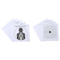 VidaXL Airsoft doel zwart 19 x 26 x 25 cm kunststof - thumbnail