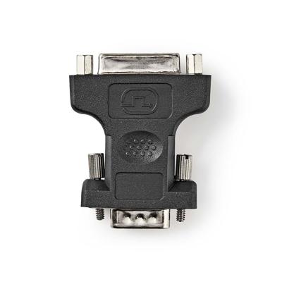 VGA - DVI-Adapter | VGA Male - DVI-I 24+5-Pins Female | Zwart [CCGB32901BK]