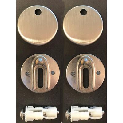 Wiesbaden Bevestigingset tbv Flatline 2.0 zitting RVS