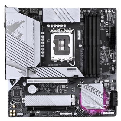 Gigabyte B760M A E WF6E GEN5 Moederbord Socket Intel 1700 Vormfactor Micro-ATX Moederbord chipset Intel® B760